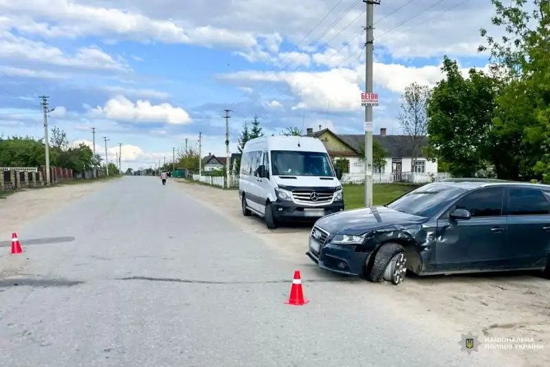 На Рівненщині внаслідок ДТП травмувалися двоє неповнолітніх мотоциклістів