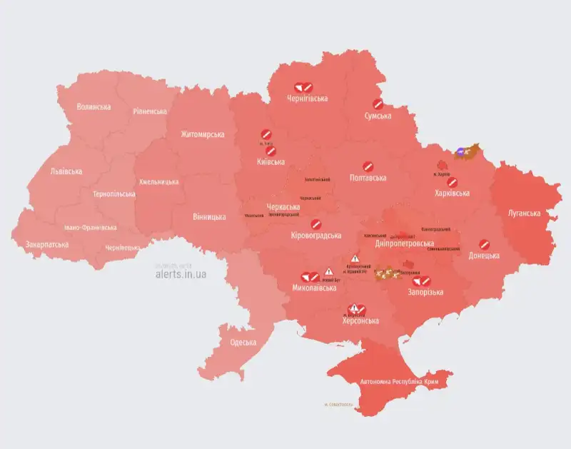 Нічна повітряна тривога: Росія атакувала Україну ракетами зі стратегічних бомбардувальників Нічна повітряна тривога: Росія атакувала Україну ракетами зі стратегічних бомбардувальників
