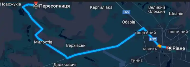 Історична Пересопниця без туристів: дорога до села перетворилася на суцільні вибоїни